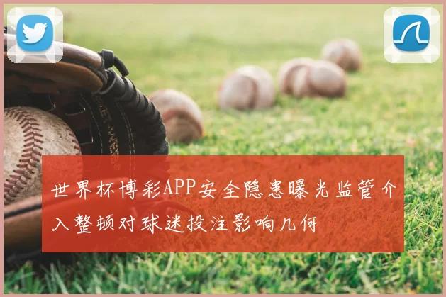 世界杯博彩APP安全隐患曝光监管介入整顿对球迷投注影响几何